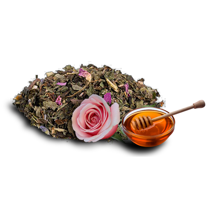 Le secret des plantes, guérison de l'âme, infusion saveur mélisse, ortie, romarin, thym, lavande, passiflore, valériane, millepertuis, pétales de rose, fleurs de houblon